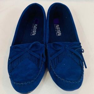 Brand New Women’s Blue Fringed Flats